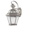 Livex Lighting Georgetown 1 - Light Wall Light in  Brushed Nickel - 4 of 4