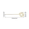 Unique Bargains Reusable Drink Appetizer Stainless Steel Circle Head Cocktail Picks 5.24" 9 Pcs - 2 of 4