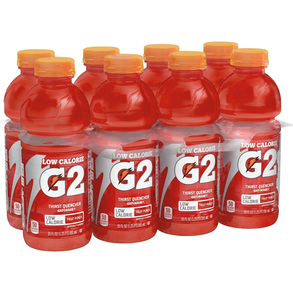 UPC 052000208702 product image for Gatorade G2 Fruit Punch Sports Drink - 8pk/20 fl oz Bottles | upcitemdb.com