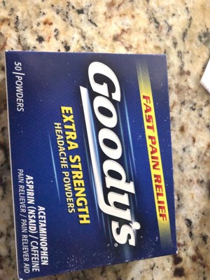 Goody's Extra Strength Headache And Pain Relief Powder - Acetaminophen -  Cool Orange - 24ct : Target