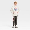 Boys' Marvel Super Heroes Jogger Sweatpants - Charcoal Gray - 4 of 4