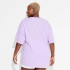 Women's Maldives Sunkissed Short Sleeve Graphic T-Shirt Dress - Purple - 2 of 3