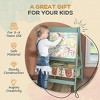Acoinel Double Sided Art Easel with Storage Bins for Kids - 2 of 4