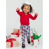 RuffleButts Baby Girls Knit Long Sleeve Ruffle Layering Bodysuit - 4 of 4