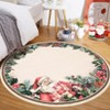 Christmas Area Rugs, Washable Non-Slip Festive Santa Carpet, Soft Low Pile Foldable Stain Resistant for Bedroom, Home - 2 of 4