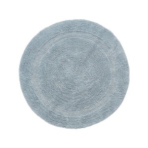 Lux Premium 100% Cotton Ultra-Soft Reversible Bathroom Rug-Durable Tufted Weave, Highly Absorbent Solid Pattern for Multipurpose use - 1 of 4