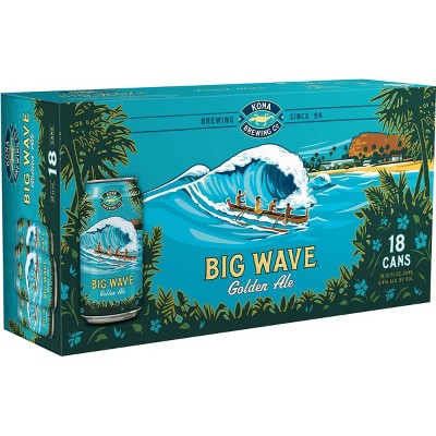 Kona Big Wave Golden Ale Beer - 18pk/12 fl oz Cans