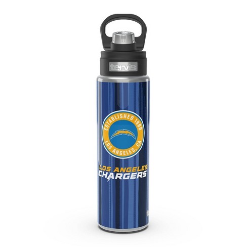 Officially Licensed NFL LA Chargers 24oz. Water Bottle Vapor Graphics