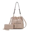 MKF Collection Larissa Vegan Leather Women’s Bucket Hobo Handbag with Wallet by Mia K - 2 of 4