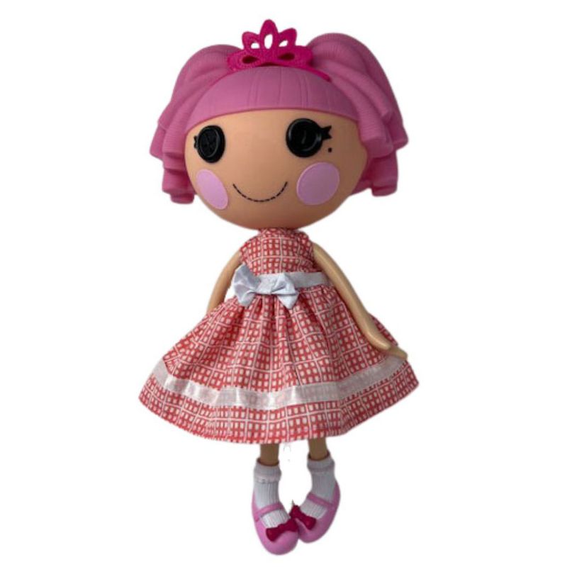Doll Clothes Superstore Peach Dress Fits Lalaloopsy Dolls, 2 of 5