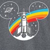 Men's - Disney - Mickey Mouse Retro Space Logo Long Sleeve Graphic T-Shirt - 2 of 4