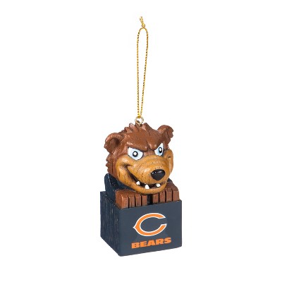 Evergreen Chicago Bears NFL Tiki Totem Mascot Ornament