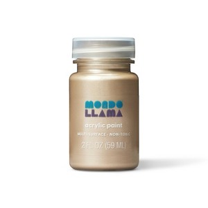 2oz Metallic Acrylic Paint - Mondo Llama™ - 1 of 3