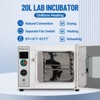 Lab Incubator, 20 L Lab Incubator 600W, RT 5-70¡æ Intelligent Control Scientific Digital Incubator, Temperature Control Medical Incubator - 2 of 4