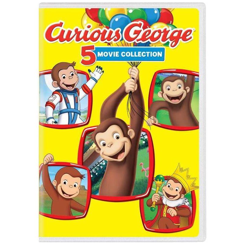Curious George: 5-Movie Collection (DVD), 1 of 2