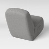 Floor Lounge Chair Gray - Room Essentials™ - image 4 of 4