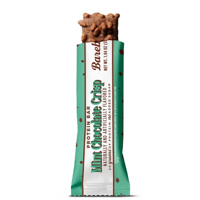 Barebells Minty Chocolate Crisp Nutrition Protein Bars - 20g Protein - 7.76oz/4pk