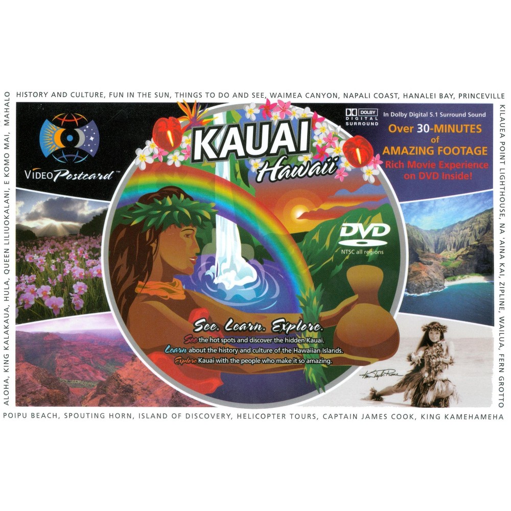 UPC 829173000040 product image for Kauai, Hawaii Video Postcard | upcitemdb.com