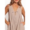 Petal and Pup Kallie Tie Front Romper - 4 of 4