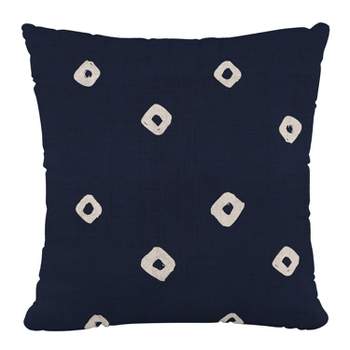 18"x18" Polyester Pillow with Welt in Tamara Blue - Skyline Furniture
