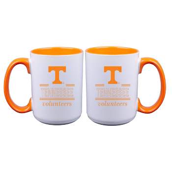 NCAA Tennessee Volunteers 16oz Home and Away Mug Set