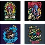 Dungeons & Dragons Mythic Monsters Glass Coasters set of 4