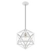 Livex Lighting Ashland 1 - Light Pendant in  White - 4 of 4