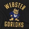 Webster University Official Gorloks Logo Unisex Adult T Shirt, Black - image 2 of 4