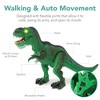 Best Choice Products Kids Remote Control Dinosaur Toy, Electronic RC T-Rex w/ Light-Up LED Eyes, Roaring Sounds - Green - image 4 of 4