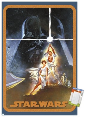 Star Wars: A New Hope - Horizontal Banner Wall Poster, 14.725 x 22.375 