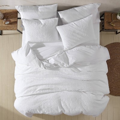 Riverbrook Home 3pc Queen Fagen Matelasse Comforter Set White: Polyester Bedding Sets with Shams — фото 2