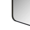 FONTOI 36.02"×36.02" Wall Mirror Square Metal Frame Contemporary Vanity Mirror Decorative Accent for Bathroom Bedroom Living Room, Black - 4 of 4