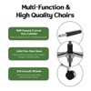 Lirago Ergonomic Office Chair Mesh Computer Chair with Adjustable Height and Armrests Home Study Desk Chair for Bedroom Office Black - 4 of 4