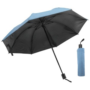 Unique Bargains Manual Open Close Umbrella Retractable for Rain Wind - 1 of 4