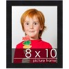 PosterPalooza | Photo Size Minimalist Black Picture Frame - UV Acrylic, Foam Board Backing, Hanging Hardware - 2 of 4