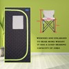 LOVMOR Portable Gothic Roof Plus Type Full Size Steam Sauna tent with Foldable Chair, Remote Control, Spa, Therapy & Relaxation at home - 3 of 4