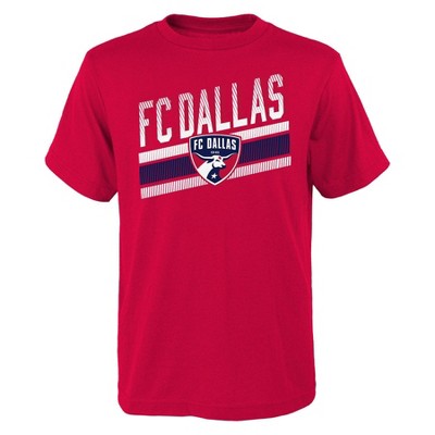 Mls Fc Dallas Boys' Sublimated Poly Soccer Jersey : Target