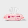 Fresh & Clean Scented Baby Wipes - up&up™ (Select Count) - 4 of 4