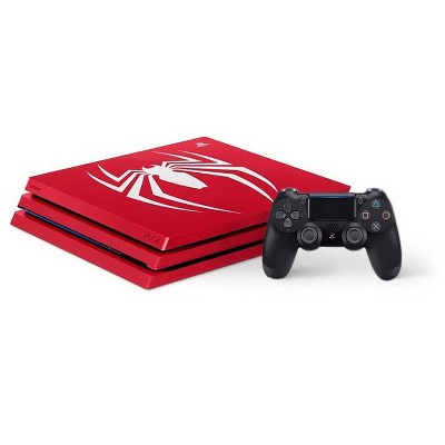 Sony PlayStation 4 Pro Gaming Console 1TB Spider-Man Limited Edition with Wireless Controller Manufacturer Refurbished