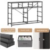 Gray Wide 10 Drawer Dresser,TV Stand Entertainment Center Fabric Storage Dressers Drawers for Bedroom, Hallway, Nursery, Closets - 3 of 4
