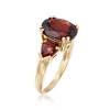 Ross-Simons 5.20 ct. t.w. Garnet Ring in 14kt Yellow Gold - 3 of 4