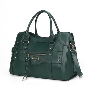MKF Collection Patricia Vegan Leather Women’s Duffle Bag by Mia K - 1 of 4