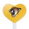 University of Vermont Secondary Heart Love Cupcake Picks Toppers Decoration Set of 6 - 2 of 4