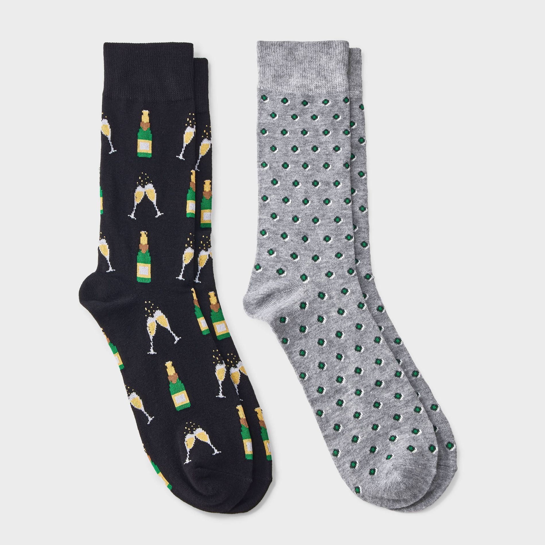 Men's Socks 2pk - Goodfellow & Co™ - 6-12