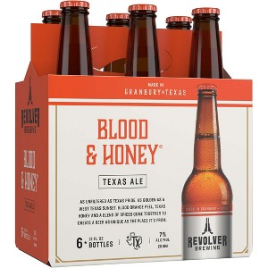 Revolver Blood and Honey Golden Ale Beer - 6pk/12 fl oz Bottle - 1 of 4