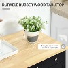 LunaLulinlk Modern Kitchen Storage Cabinet, Coffee Bar Cabinet with 2 Drawers, Doors and Adjustable Shelf, Black - 4 of 4