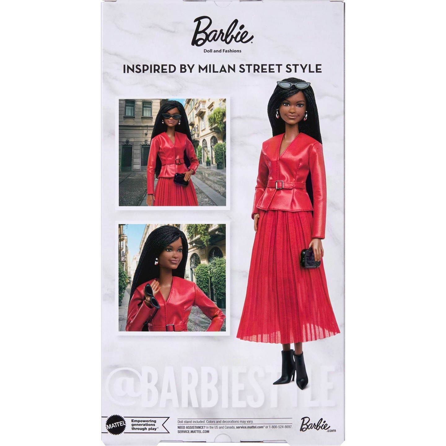 Детская кукла Barbie Signature Fashion Week Collectible Doll -Milan Street Style Outfit — фото 6