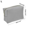 Unique Bargains PU Faux Leather Large Capacity Travel Makeup Bag 1 Pc - 4 of 4