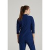 Barco One Women's Venture 4-Pocket Banded Collar Zip Up Warm-Up Scrub Jacket - 4 of 4