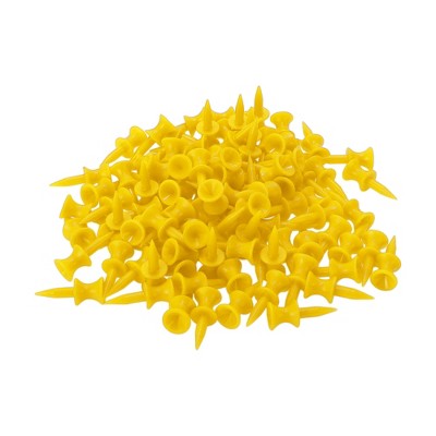 Unique Bargains Portable 31mm limited Golf Tees 1.38" Yellow 100 Pcs